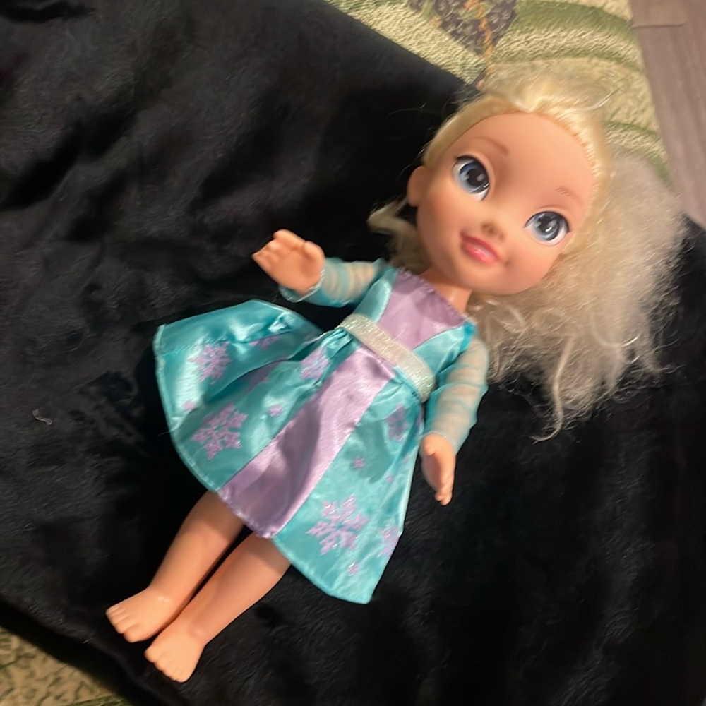 Gently used Elsa doll.